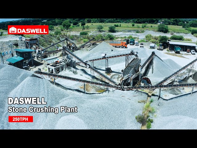 Successful installation of daswell 250tph stone crushing plant in the philippines 3 250TPH Stone Crushing Plant in the Philippines