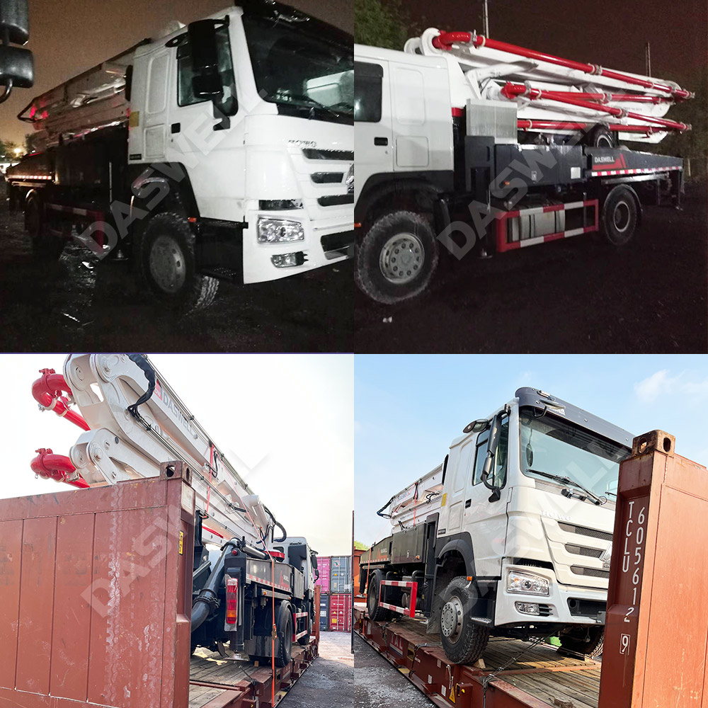 مضخة ذراع خرسانية بطول 30 مترًا مضخة ذراع خرسانية بطول 30 مترًا