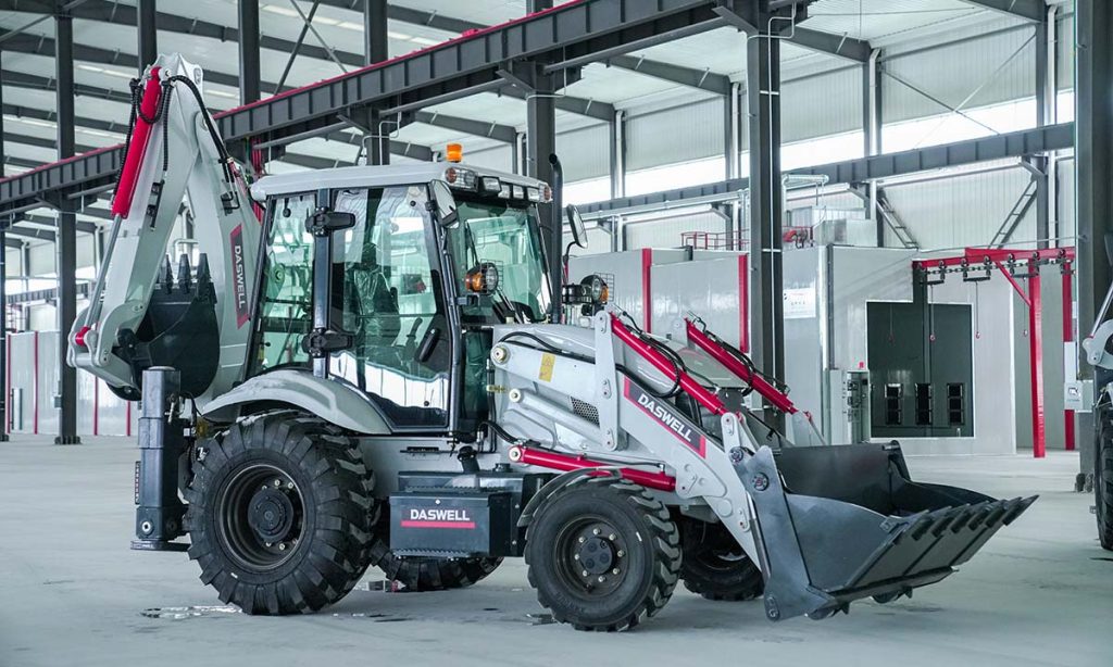 صور مصنع جرافة ذات جرافة خلفية