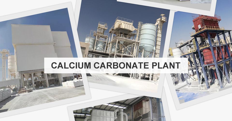 Calcium carbonate processing plant calcium carbonate processing plant