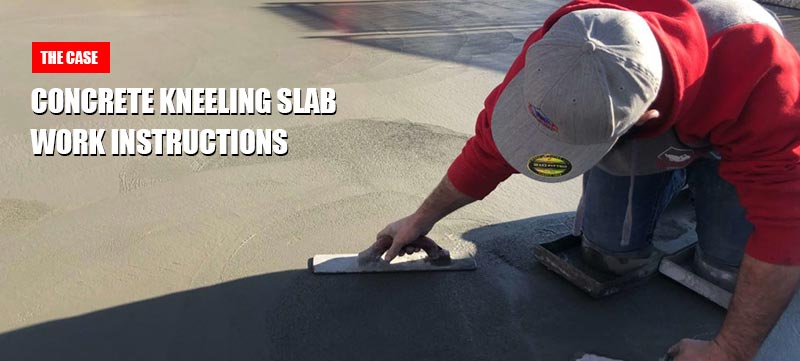 لوح الركبة الخرساني لوح الركبة الخرساني