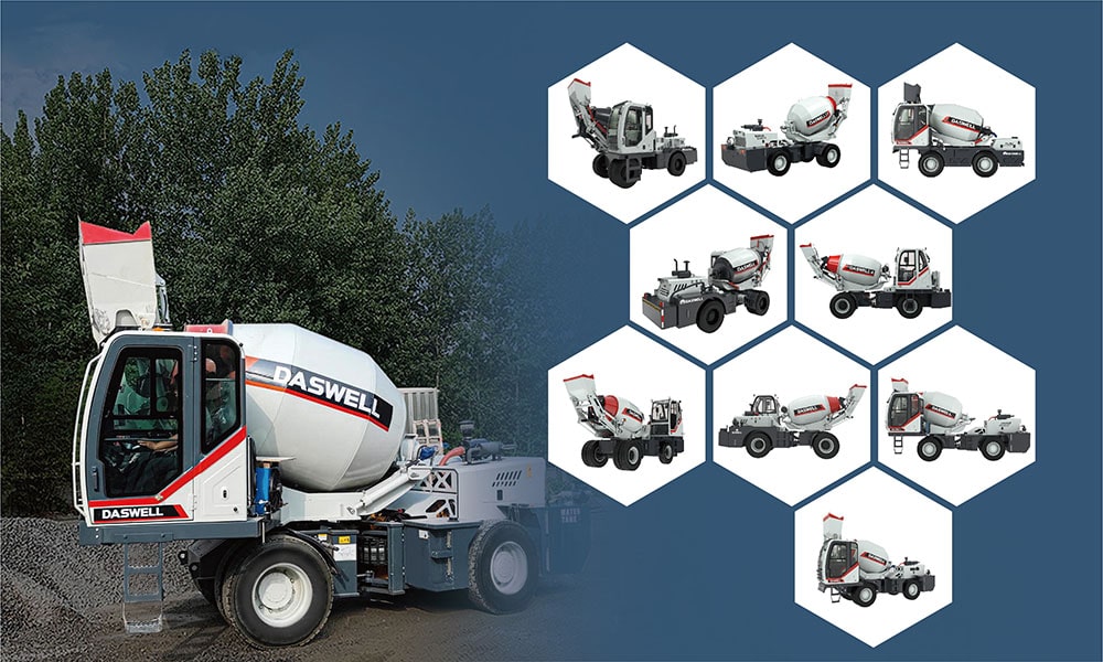 Hormigoneras autocargables Daswell Hormigoneras autocargables Daswell