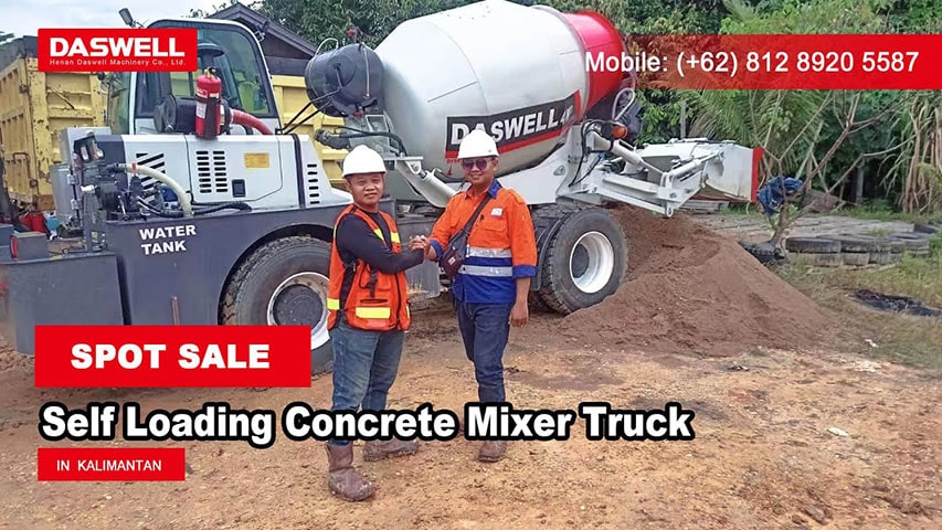 Camión hormigonera autocargable Kalimantan Camión hormigonera autocargable de Kalimantan