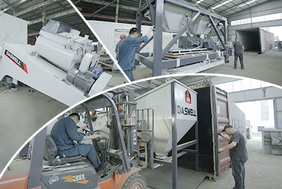 Mcbp25 mobile batching plant to southeast asia 22 Mobile batching machine delivering to Southeast Asia