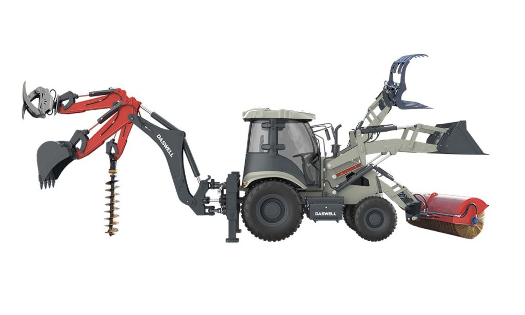 حفارة خلفية متعددة الأغراض