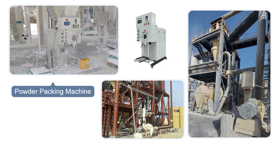 Powder packing machine powder packing machine
