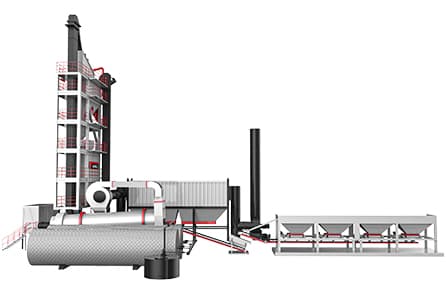 Stationary asphalt mixing plant stationary asphalt mixing plant