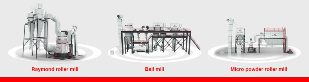 Three grinding production lines three grinding production lines