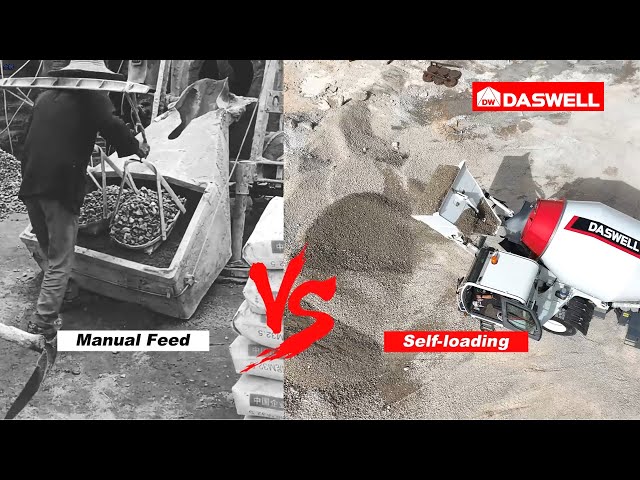 ¿Por qué elegir una hormigonera autocargable? Mejore su eficiencia laboral hasta 10 veces. ¿Por qué elegir hormigón autocargable?