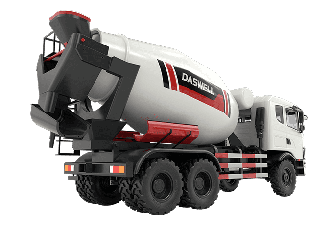 Concrete machinery 6 Daswell concrete mixer truck