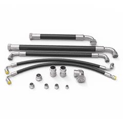 Spare parts 44 hydraulic hose connections