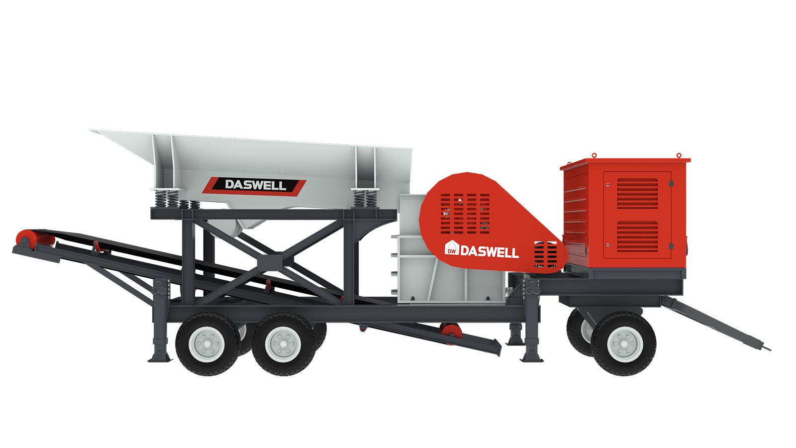 Mini mobile crusher plant Mini mobile crusher plant