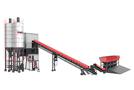 Stationary concrete plant Stationary Concrete Plant