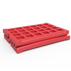 Spare parts 15 swing tooth plate