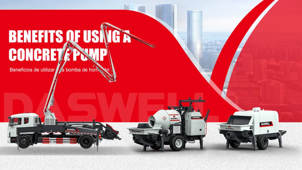Benefits of using a concrete pump machine for construction projects 8 Benefits of using a concrete pump machine