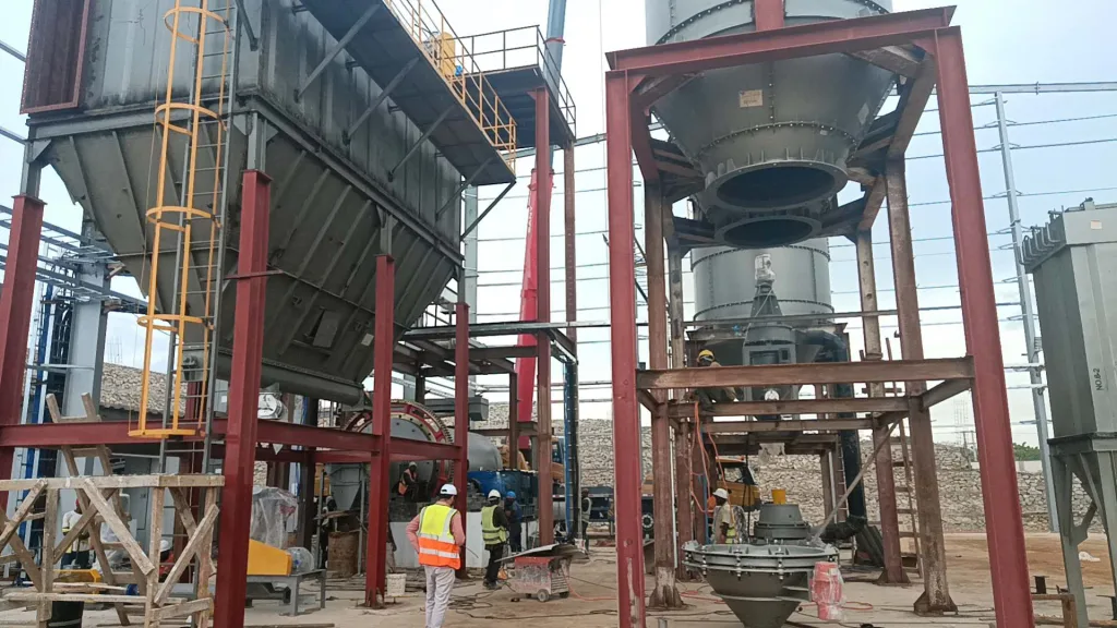 Daswell calcium carbonate production line installed successfully in tanzania 2 Daswell calcium carbonate milling and coating plant in Tanzania 1 1024x576 jpg