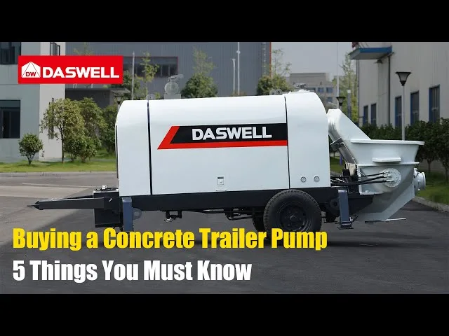 Cpd80 concrete pump delivers concrete in cagayan 2 trailer pump machine info
